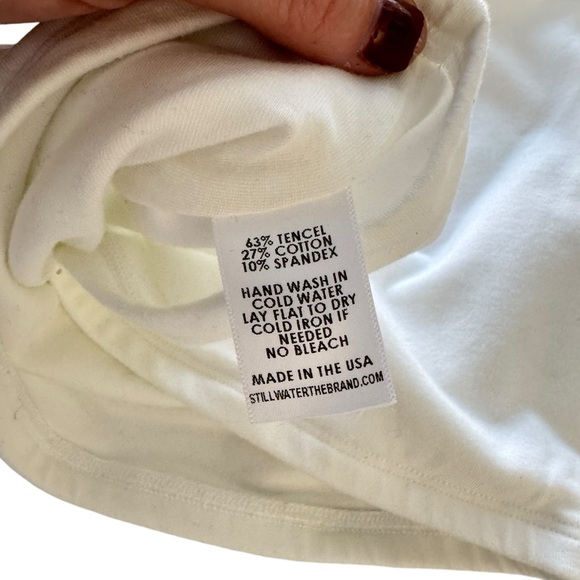 STILLWATER BASICS LOT 3 Mix Pieces Basic Tees Crop Top Tube Top Strapless Medium - Picture 7 of 10